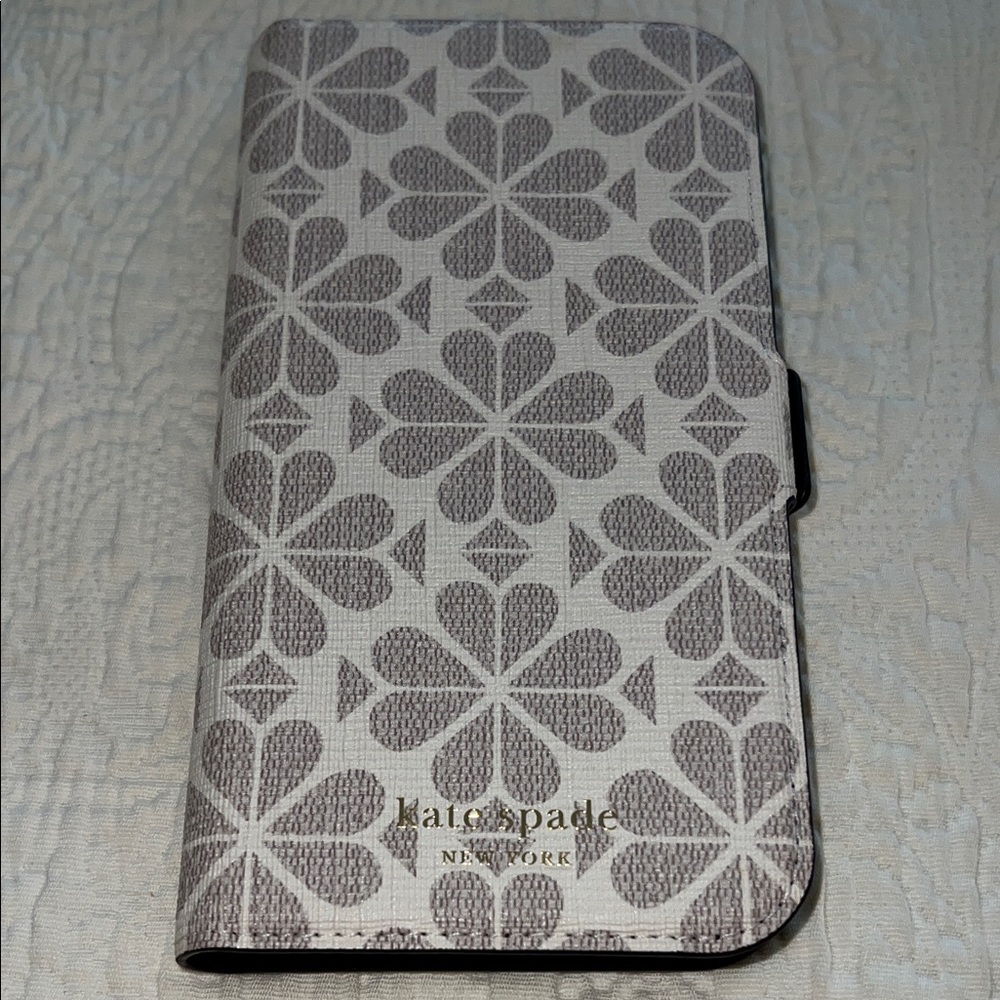 Kate Spade Black and Gold Phone Case IPhone 14 ProMax